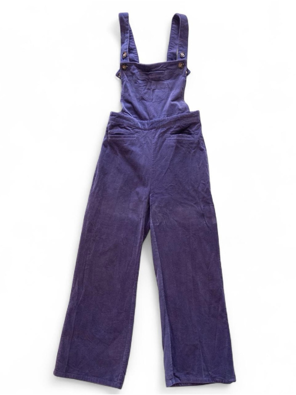 Saint Geraldine Purple Corduroy Overalls – Size Medium, Excellent Condition 💜